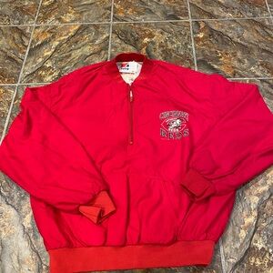 Vintage Cincinnati Reds Red Pullover Jacket